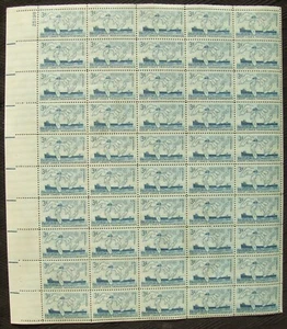 US 3¢ stamp SC #1069 GEAT LAKES full sheet of 50 MNH 1955 - Picture 1 of 1