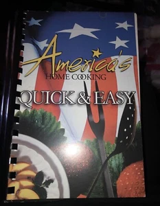 WQED / QED Americas Home Cooking Quick And Easy Cookbook Pittsburgh Recipes New - Imagen 1 de 5