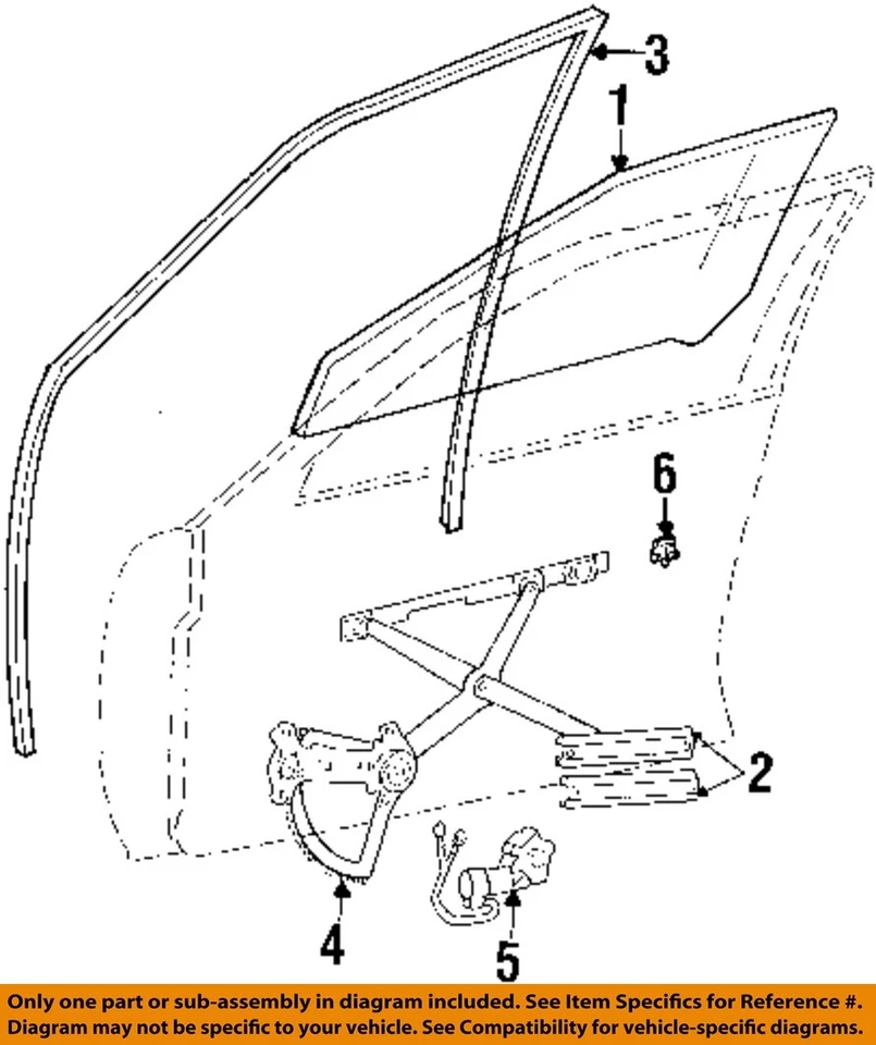 Puerta delantera corredera MERCEDES OEM 90-93 300E 1267200042 Foto 1 de 1