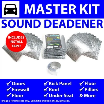 Barrera de calor y sonido Jeep Liberty Master Pro 2002-2012 kit cinta de costura  Foto 1 de 4
