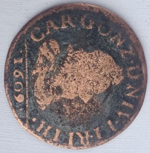 Liard 1609 - Ardennes- Charles de Gonzague | Bon état - Picture 1 of 2