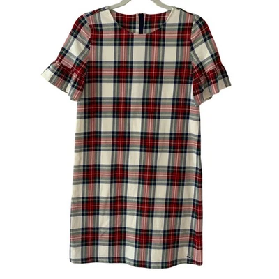 Vestido xadrez Vineyard Vines tartan tamanho XL  - Imagem 1 de 3