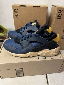 Nike Air Huarache Premium Armory Navy Blue Men DZ4852-001 SIZE 10.5 NBY - Picture 1 of 5