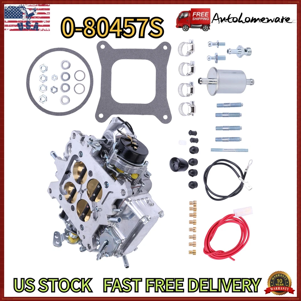 FOR QUICK FUEL BRAWLER CARBURETOR,600 CFM,4150,4 BARREL,ELECTRIC CHOKE Foto 1 de 4