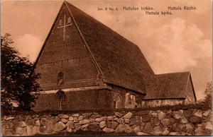 Postal de la iglesia Finlandia Hattulan Kirkko Hattula B260 - Imagen 1 de 2