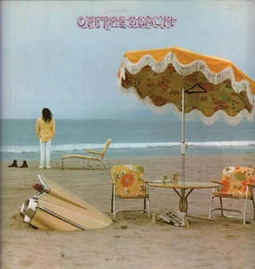 Neil Young On the Beach LP vinyl UK Reprise 1974 with inner sleeve tan label - Picture 1 of 5