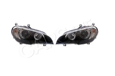 Genuine BMW X5 E70 Headlights Front Lamps PAIR 63127278045 63127278046 - Imagem 1 de 3