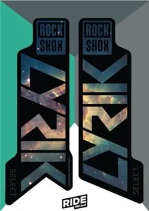 RockShox Lyrik Select 2019 Nebula Replica Decals - Picture 1 of 1