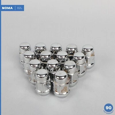 00-08 Jaguar S-Type X200 Juego de 14 tuercas de rueda 1X431012AB OEM Foto 1 de 4