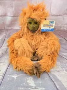 Animal Alley Toys R US Orangutan 15" Ape Hand Puppet Plush Vintage - Picture 1 of 6