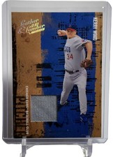 2005 Donruss Leather & Lumber Bats /150 Kerry Wood Game Used Material Card #81