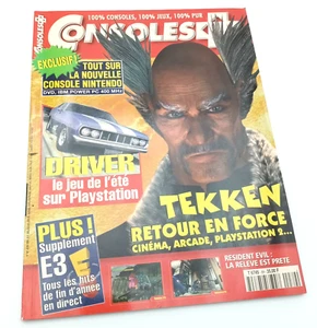 Consoles + PLUS Numéro 89 de Juin 99 Magazine vintage TEKKEN - DRIVER - Photo 1/2