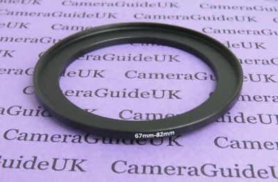 67mm to 82mm Male-Female Stepping Step Up Filter Ring Adapter 67mm-82mm  - Image 1 of 2