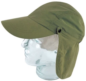 Gorra Misty Mountain Youth Legion con capa de cuello extraíble talla: pequeña (S/M, oliva) - Imagen 1 de 1