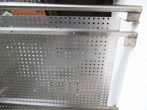 Lochblech Aluminium Qg 10-30 , Balkonverkleidung, Balkongeländer,Geländer, - Bild 1 von 4