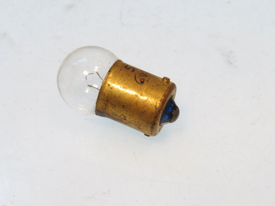 6 Volt 5 Watt BA15S Light Bulbs Fits BMW VW Ghia Volvo 445 & Renault R4  5006 - Image 1 of 3