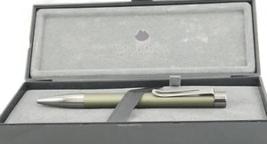 Monteverde Ritma Olive Green & Gunmetal Ballpoint Pen - New In Box - Picture 1 of 5