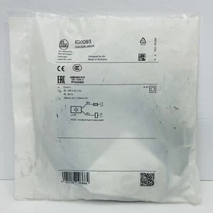 IFM Efector IG0093 Inductive Sensor IGA2005-BBOA USA SHIPPER ~NEW~ - Picture 1 of 3
