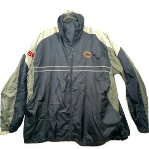 NEW Dunbrooke Men's Size XXL Jacket Chicago Bears NFL SI Windbreaker Full Zip - Picture 1 of 17