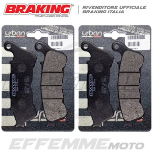 Pastiglie HONDA XLV Varadero 1000 Con/Senza Abs 2007-2011 Kit Anteriori BRAKING - Foto 1 di 1