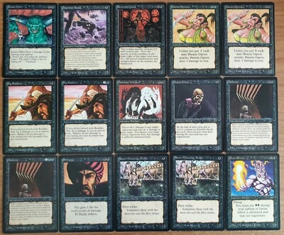Arabian Nights 1993 - Full Set (92 Cards) - Magic The Gathering - MTG - Immagine 1 di 4