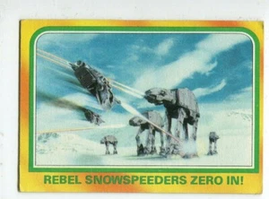 1980 Topps Star Wars The Empire Strikes Back #327 Rebel Snowspeeders Zero In! - Picture 1 of 1