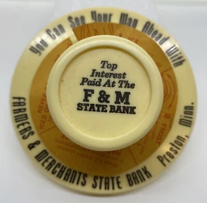 Minnesota MN Preston FM FARMERS MERCHANT STATE BANK Advertising Rochester Old - Picture 1 of 6