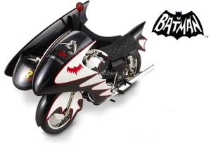 HOT WHEELS ELITE 1966 TV SERIE BATCYCLE & BEIWAGEN BATMAN DIECAST 1/12 LIMITIERT - Bild 1 von 8