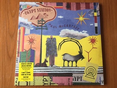 Paul McCartney - Egypt Station - Deluxe Orange & Blue Vinyl Album - Limited - Image 1 of 4