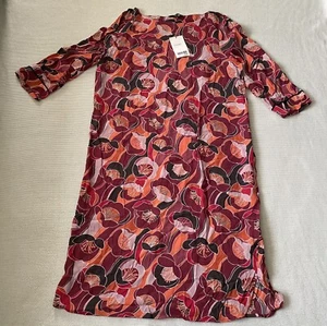 Abito donna NEXT TALL rosso floreale vestito nuovo - taglia 16T - Foto 1 di 7