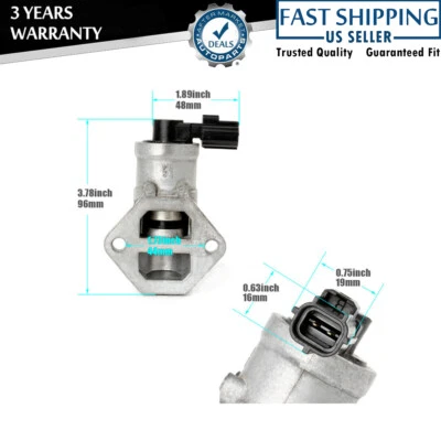 Válvula de control de aire de ralentí compatible con Mercury Mountaineer 2002-2003 1L2Z9F715AA Foto 1 de 2