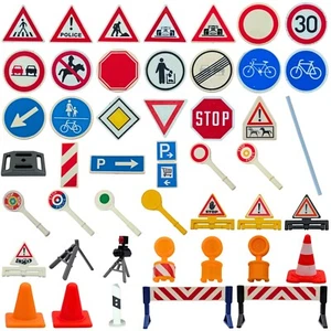 Playmobil señales y conos accesorios para policía obreros (AM28) - Imagen 1 de 47