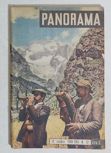 55813 PANORAMA nr 12 1939 - Diario Guerra - Francobolli - Mercati d'oltremare - Imagen 1 de 4