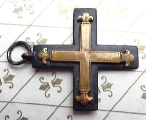 baltic cross on band ring - Picture 1 of 4