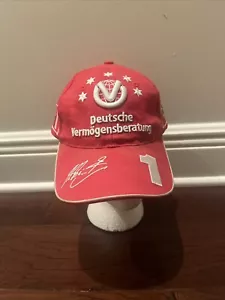 Michael Schumacher Dvag Driver Cap 2003 Ferrari Hat - Foto 1 di 10