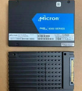 Micron 9300 PRO 3.84TB PCIe NVMe U.2 2.5" MTFDHAL3T8TDP-1AT1ZABYY Internal SSD - Picture 1 of 3