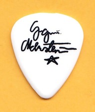 Vintage Yngwie Malmsteen Signature White Guitar Pick - 1990 Eclipse Tour