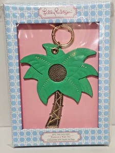 NEW Lilly Pulitzer GPS Tag Holder Featured in Palm Tree APPLE Air Tag Compatible - Picture 1 of 2