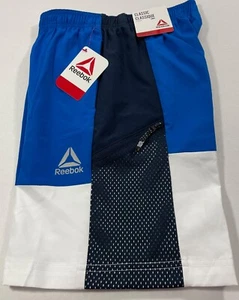 BOY’S REEBOK CLASSIC  SHORTS W/ SICD ZIPPER POCKET SIZE S (6/7) - Picture 1 of 3