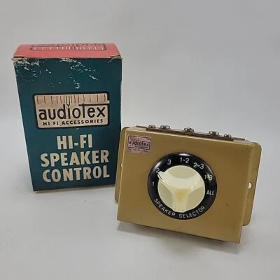Vintage AudioTex Hi Fi Speaker Control Cat # 30-360 - Image 1 of 4