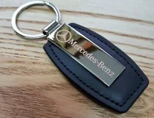 Mercedes Style Personalised Keyring Keyfob - Picture 1 of 3