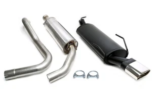Sistema de escape deportivo 1x70x140mm para Saab 9-3 Viggen + Aerovers. Tipo II YS3D - Imagen 1 de 1