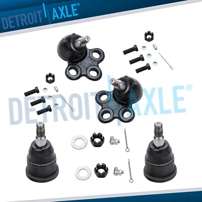 Rótulas inferiores delanteras + traseras para Buick Rendezvous Chevy Uplander Pontiac Aztek Foto 1 de 4