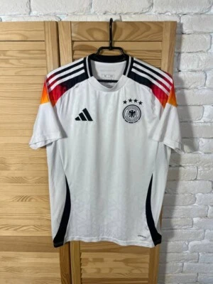 GERMANY TEAM JERSEY HOME FOOTBALL SOCCER SHIRT 2024 ADIDAS TRIKOT MEN sz M - Image 1 of 4