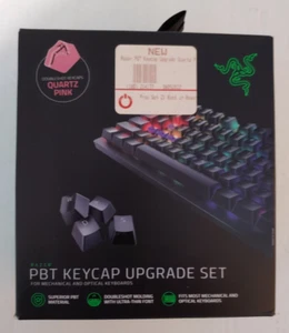 Razer PBT Keycap Upgrade Set for Mechanical & Optical Keyboards - Quartz Pink - Picture 1 of 6