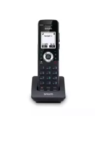 2 - Snom M10 Kle Sip Dect 4-line Handsets Black + 2 - Snom M100 Kle Bases Bundle - Picture 1 of 3