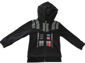 Cubcoats Unisex Star Wars Darth Vader 2-in-1 Plush Toy Hoodie Black Size 8 Used - Picture 1 of 6