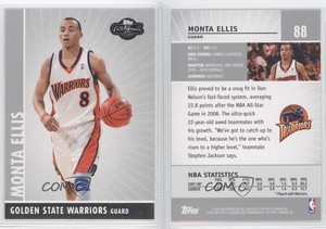 2008-09 Topps Co-Signers Monta Ellis #88