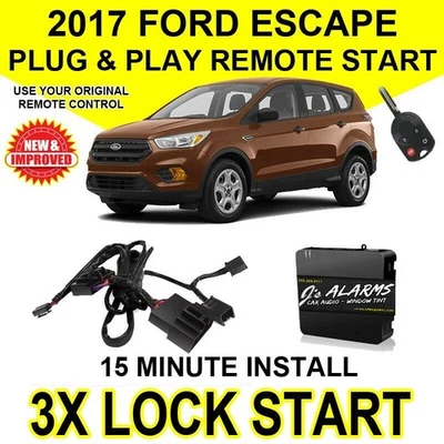2017 Ford Escape Easy Install Remote Start Plug and Play Original Fob FO1C - Image 1 of 2