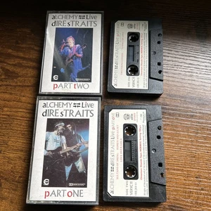 Dire Straits Alchemy Live Part One & Two Cassette Tape 2 tapes excellent cond - Picture 1 of 9